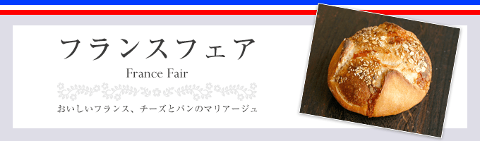 全国のベーカリー「ドンク」132店舗にて、<br>フランス産チーズ、コンテを使った「パン・ド・コンテ」発売中